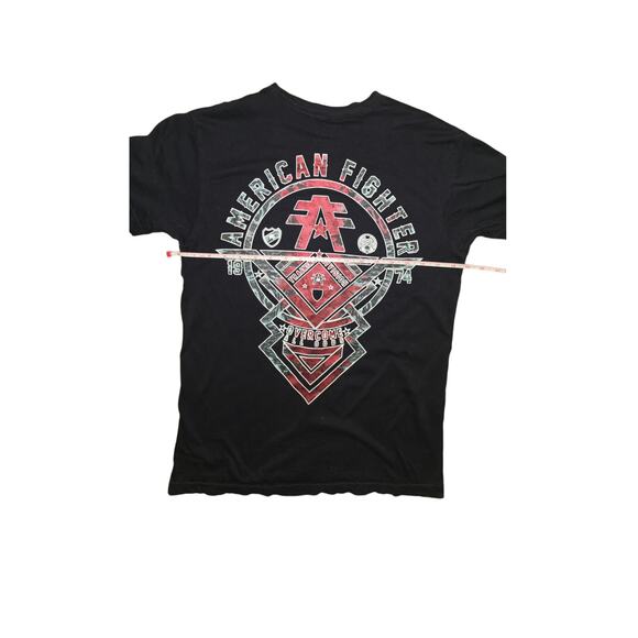 American Fighter Black T Shirt Mens‎ Sz S - Picture 3 of 5